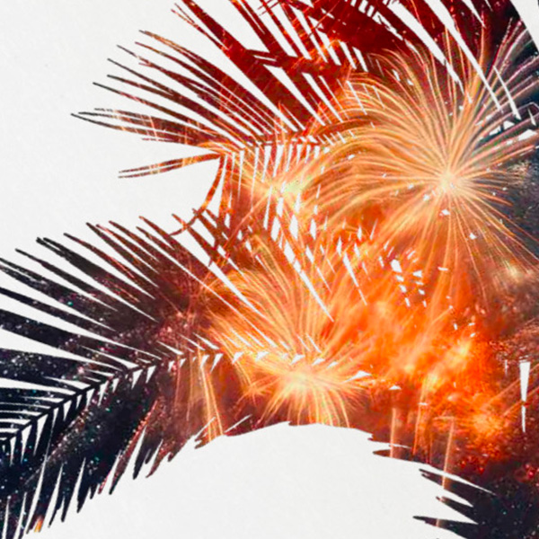 Flyer Feu d'Artifice - Hyde Beach